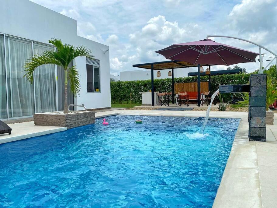 Villa Casa Palma Roja Boutique , Piscina Privada Carmen de Apicalá Esterno foto