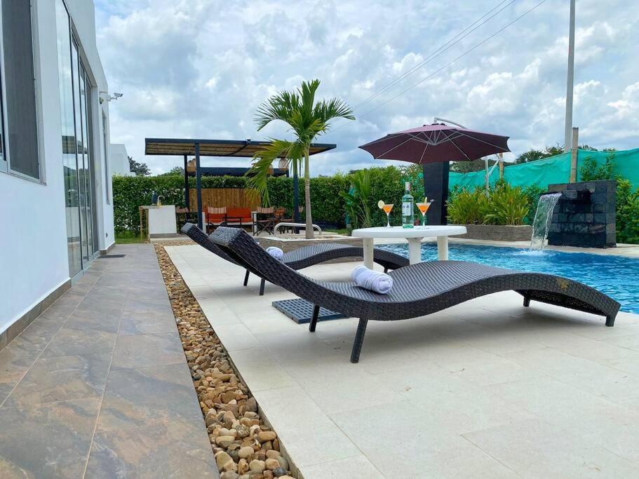Villa Casa Palma Roja Boutique , Piscina Privada Carmen de Apicalá Esterno foto